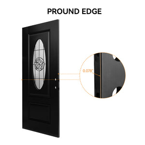 36"x80" Fiberglass Front Door