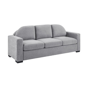Modern 3 Seater Sofa With Curved Backrest
