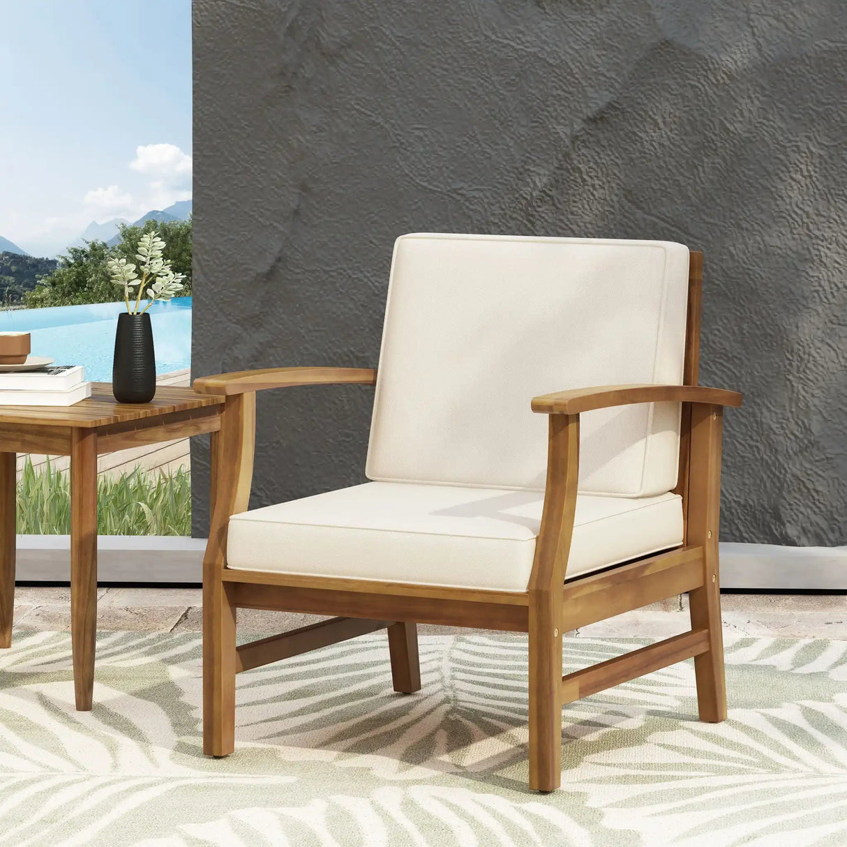 Perla - Contemporary Club Chair With Water Resistant Cushionі - Best Buy Furniture