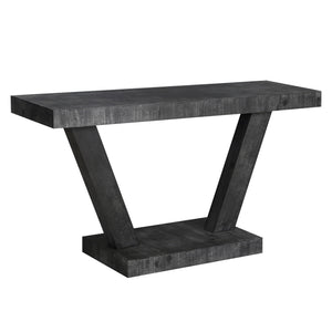 Vintage Distressed Wood Entryway Bench With 2 Tier Storage Cabinet