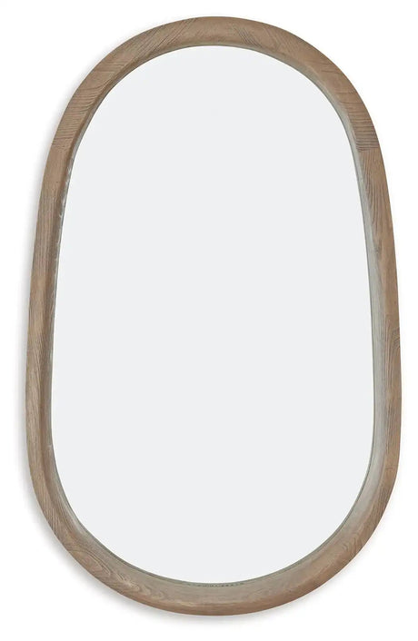 Aarilynn - Accent Mirror - Antique Brown - Best Buy Furniture