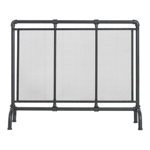 Celeste 1 Panel Iron Fireplace Screen 36" W x 29" H