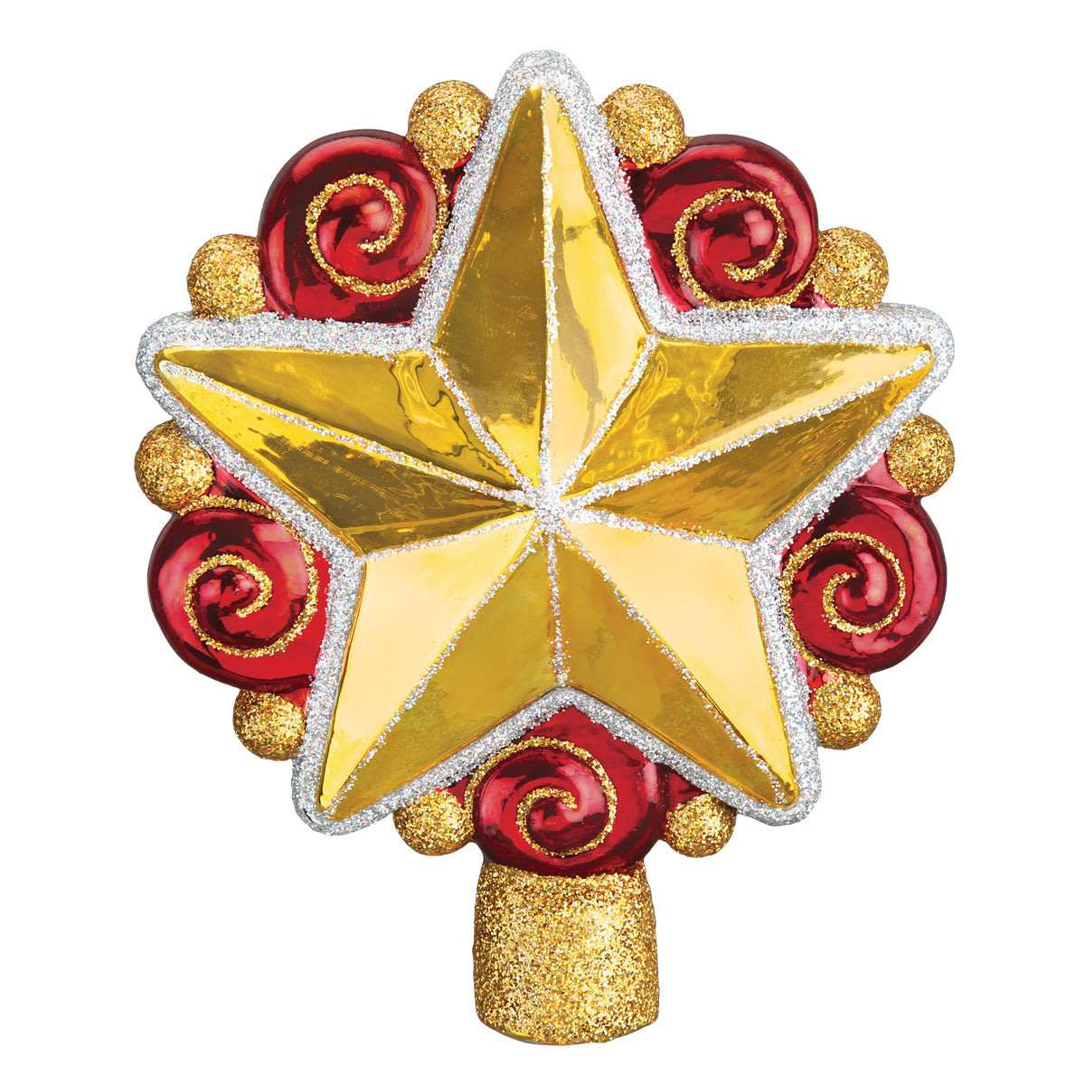 Swirly Star Tree Top