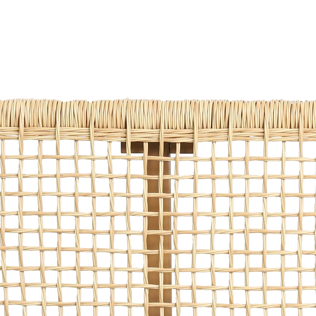 Angie - Bench Outdoor Seating Acacia Wood Faux Rattan - Teak