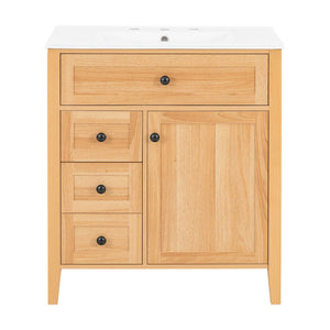 Bathroom Vanity With Sink, Soft Closing Cabinet