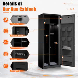 Biometric Large Gun Safe with Fingerprint Password Lock