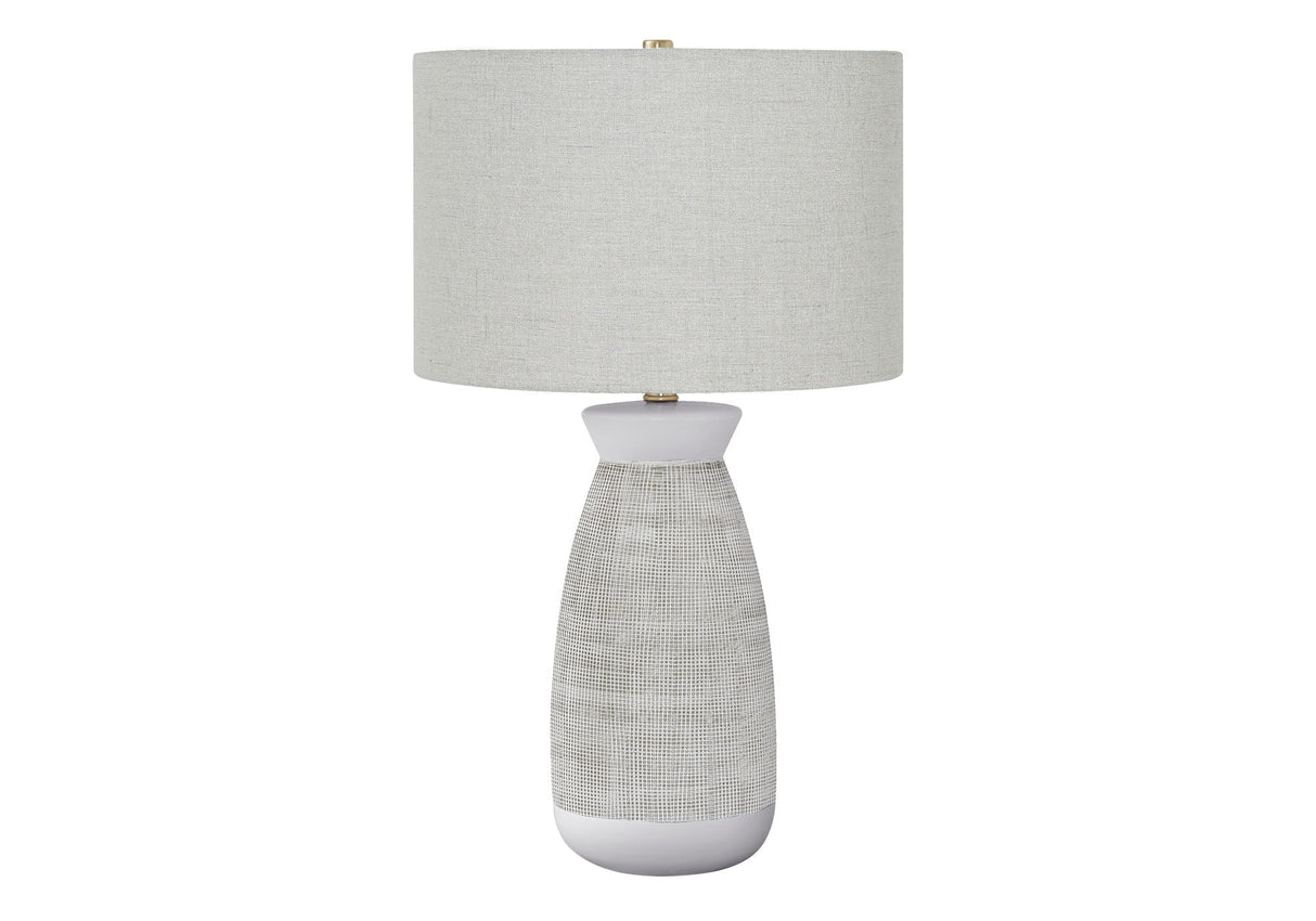 Lighting, Table Lamp, Ceramic, Contemporary - Gray - Best Buy Furniture