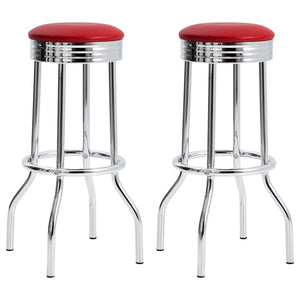 Bar Height Stool Vintage Style (Set of 2)