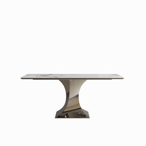 Modern Rectangular Dining Table For 6 With Chairs