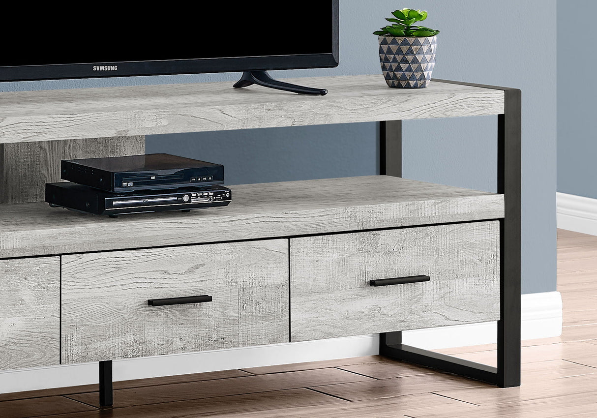 TV Stand, Console, Media Entertainment Center, Storage Drawers, Modern - Best Buy Furniture
