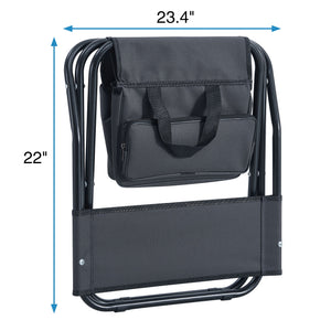 Folding Outdoor Chairs With Storage Bag, Portable Chair For Indoor, Outdoor Camping, Picnics And Fishing