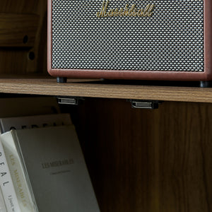 High Arched Storage Cabinet with Lamp