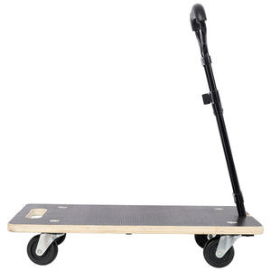 Heavy Duty Wooden Rectangle Moving Dolly