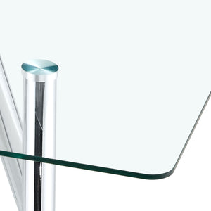 Dining Table With Transparent Surface