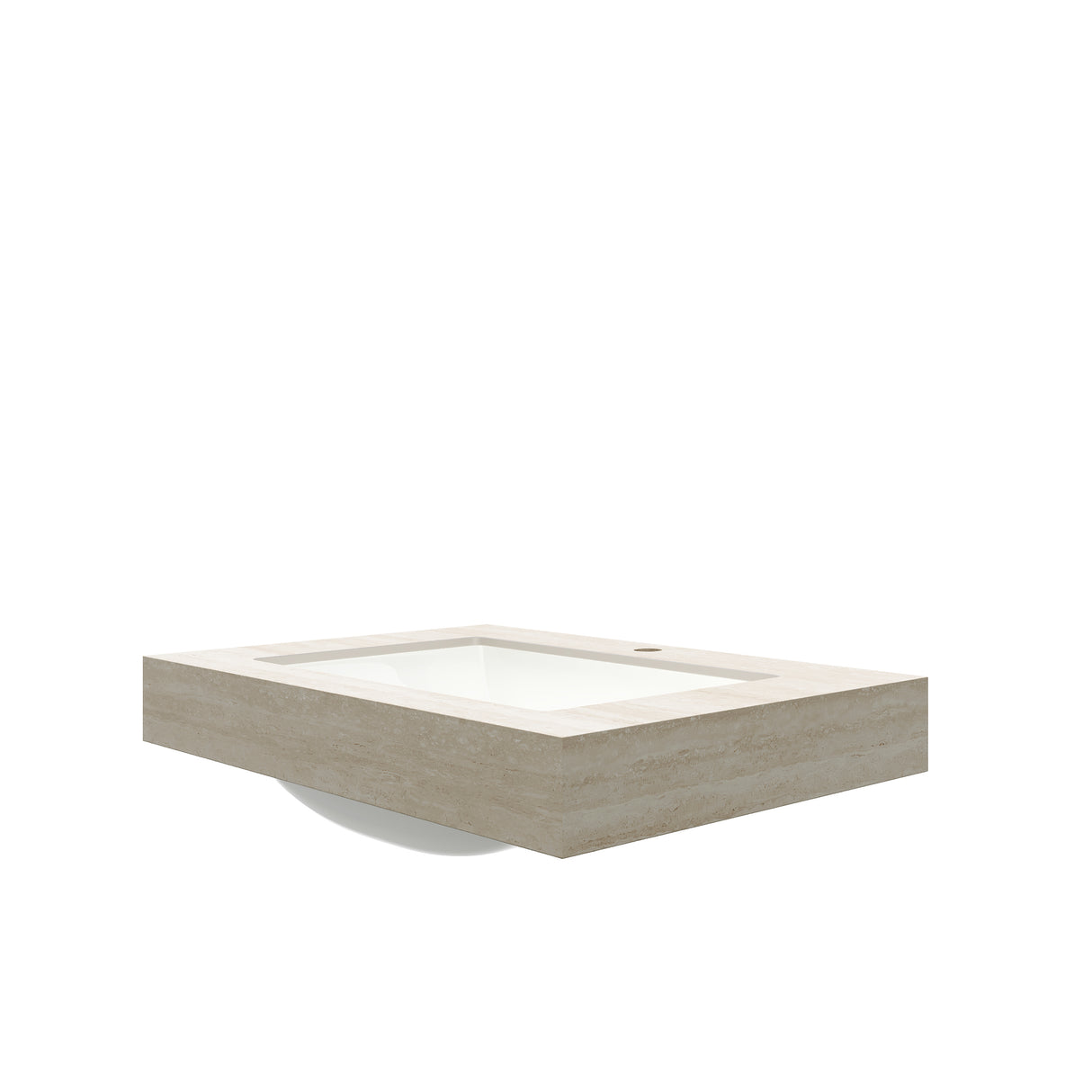 30" MURI Roma Travertine-Pattern Sintered Stone Countertop