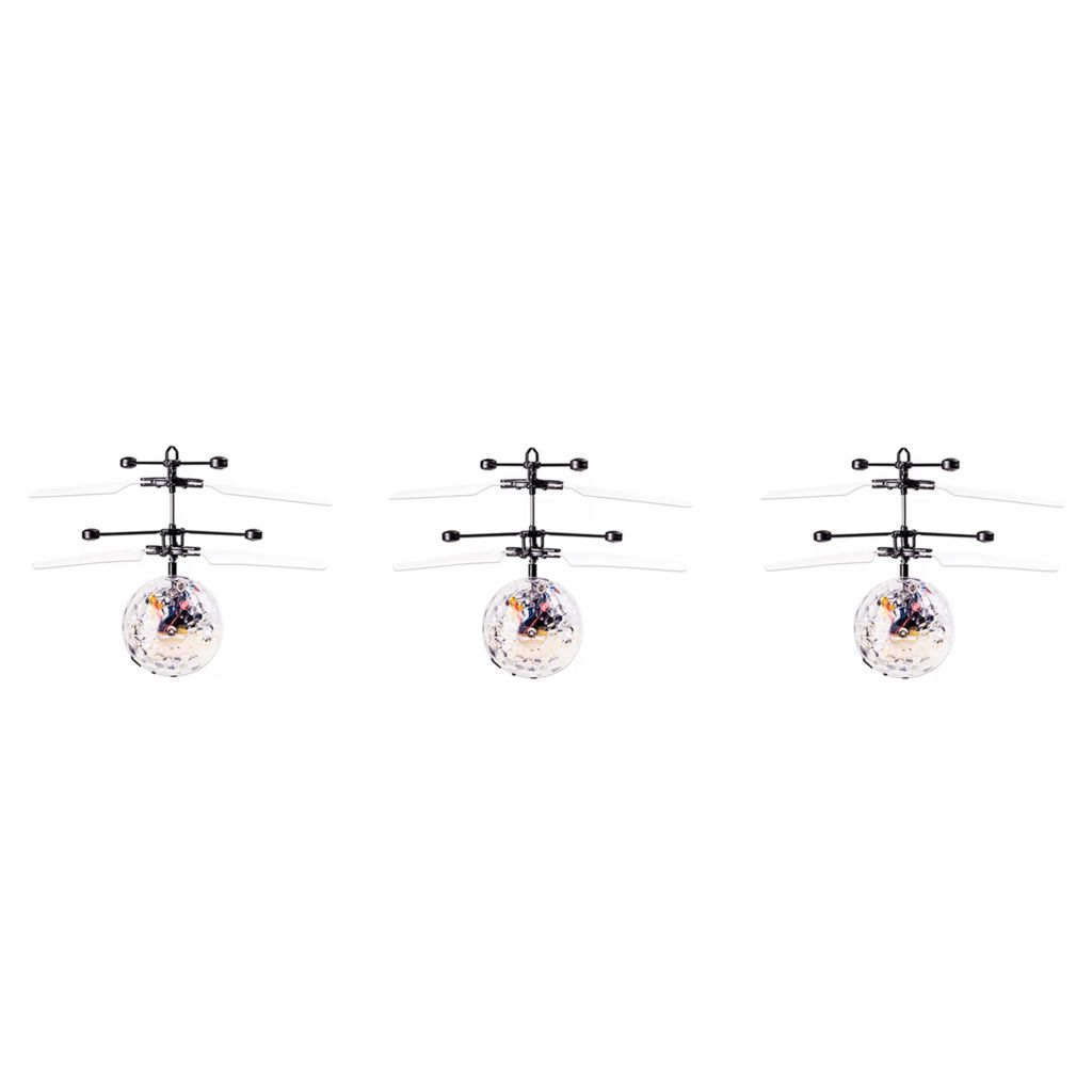Activa 3-Pack 360-Degree Flying Light Up Twirly-Balls