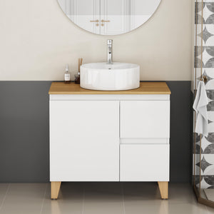 31.5-Inch Modern Bathroom Vanity with Sink Combo