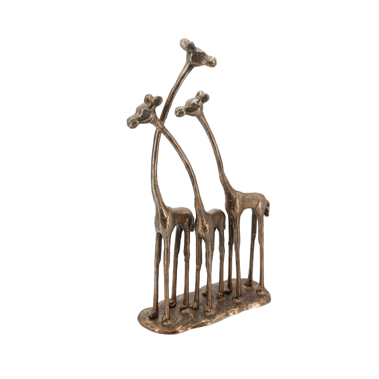10x3.9x18.9" Giraffe Sculpture, Animal Statue Decor