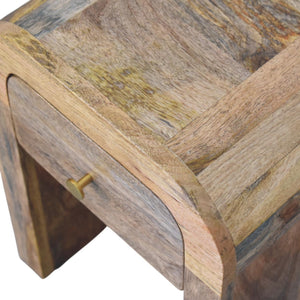 Mini Darcy - Nightstand With Curved Edges