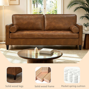 Classic Design Leather Couch