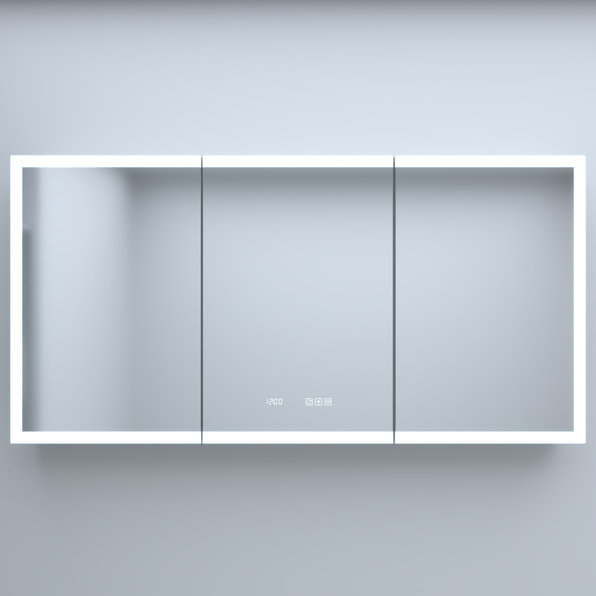 60 in. W x 30 in. H Rectangular Bathroom Mirror