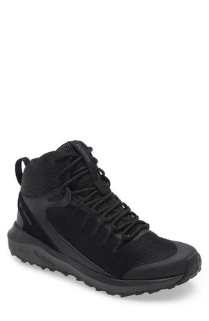 Columbia Trailstorm Waterproof Mid Hiking Shoe - Black/Dark Grey