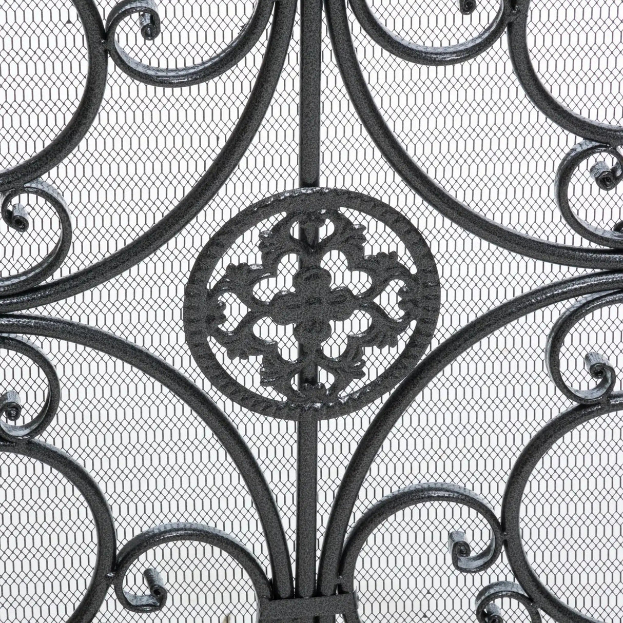 Darcie - Wrought Fireplace Screen, Ornate Design - Best Buy Furniture
