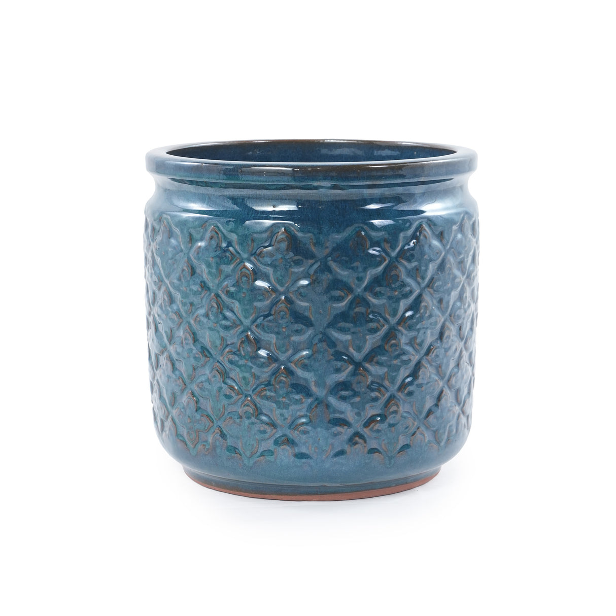 Handmade Ceramic Flower Pot Set of 3, 15/12/9 Inch Diameter