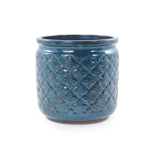 Handmade Ceramic Flower Pot Set of 3, 15/12/9 Inch Diameter