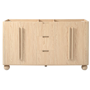 58.3" Bathroom Vanity Cabinet Only with Soft-Close Drawers