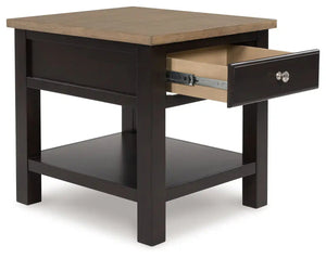 Drazmine - Rectangular End Table - Brown - Best Buy Furniture