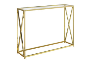 Accent Console Table For Entryway, Contemporary & Modern - Gold - Best Buy Furniture