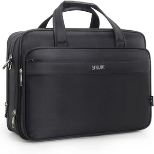 Men’s Canvas Laptop Tote Bag 17 19 Inch Business Work Briefcase