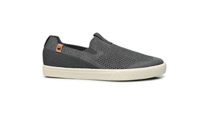 SAOLA Mens Virunga Charcoal Burgundy Sneakers