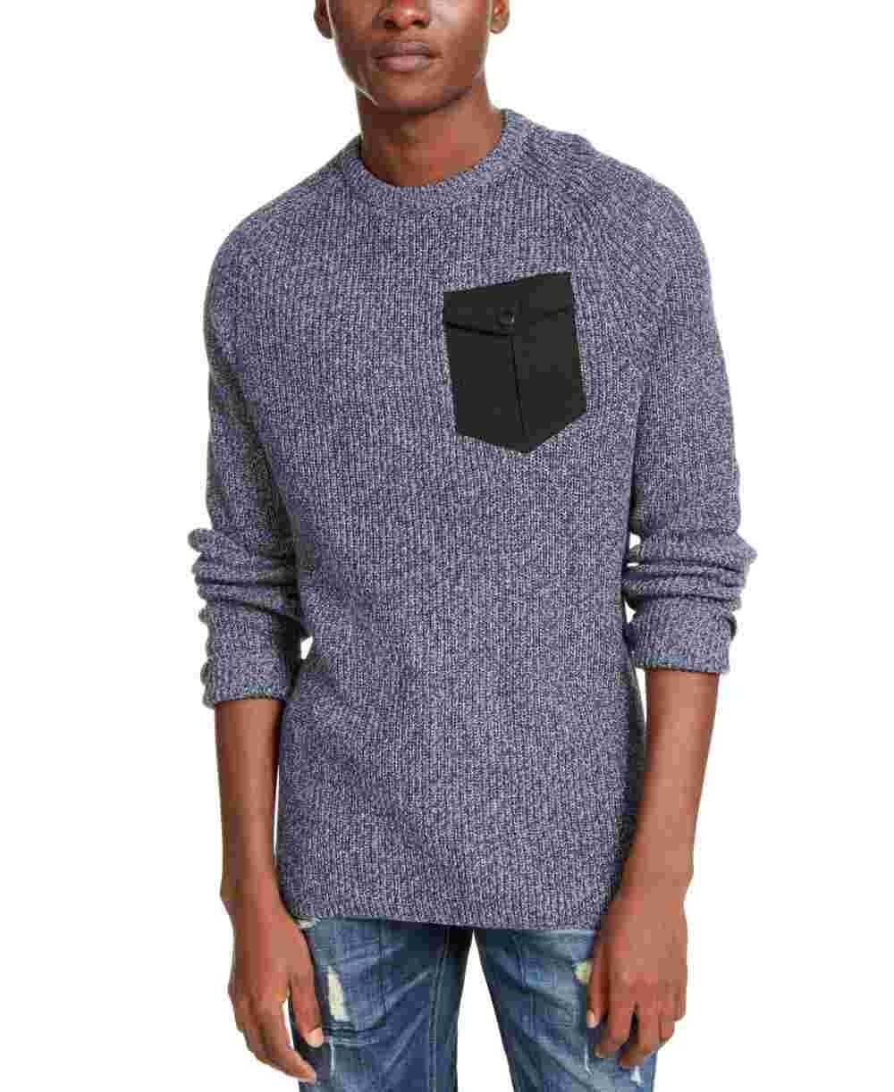 American Rag Men's Knit Crew Neck Sweater Navy Size X-Large