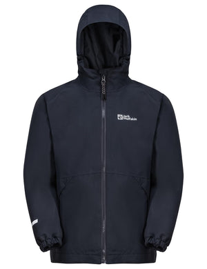 Jack Wolfskin Iceland Kids' Black Jacket