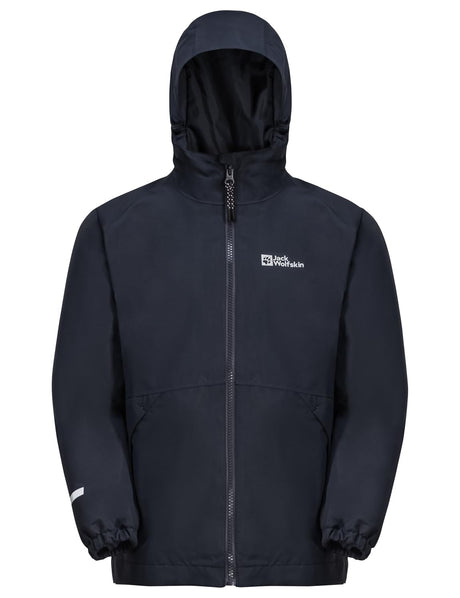 Jack Wolfskin Iceland Kids' Black Jacket