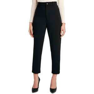 BCBGeneration womens Knit Twill Ankle With Pockets Pants, Black, X-Small US