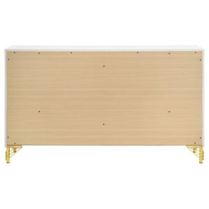 Chesney - 6 Drawer Bedroom Dresser - White