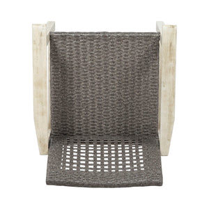 Outdoor Dining Chair Acacia Wood Frame (Set of 2)