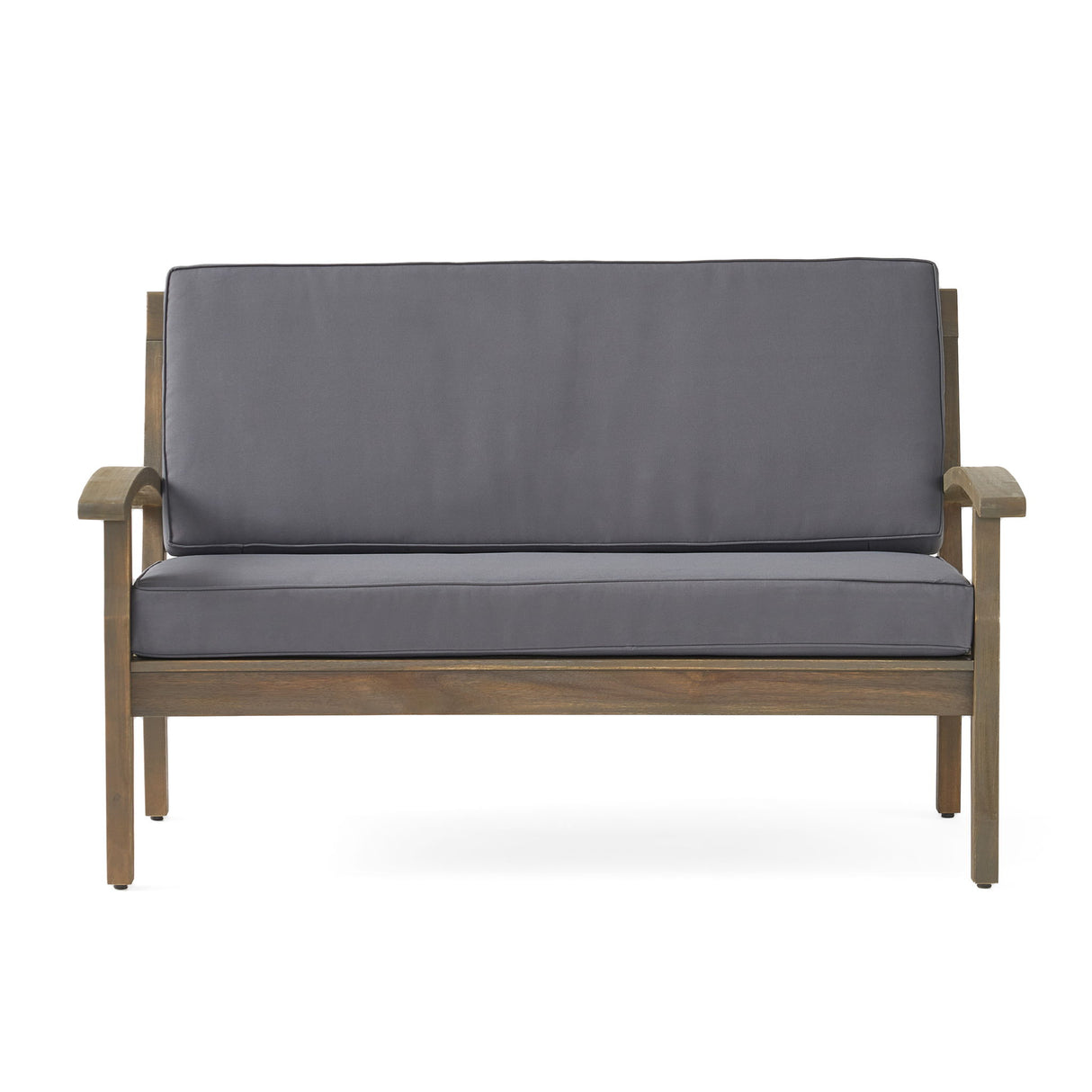Outdoor Chat Set With Coffee Table And Loveseat