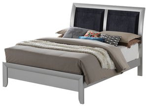 Padded Headboard Design Panel Bed