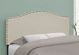 Full Size, Bed Headboard Only, Upholstered, Transitional - Beige - Best Buy Furniture