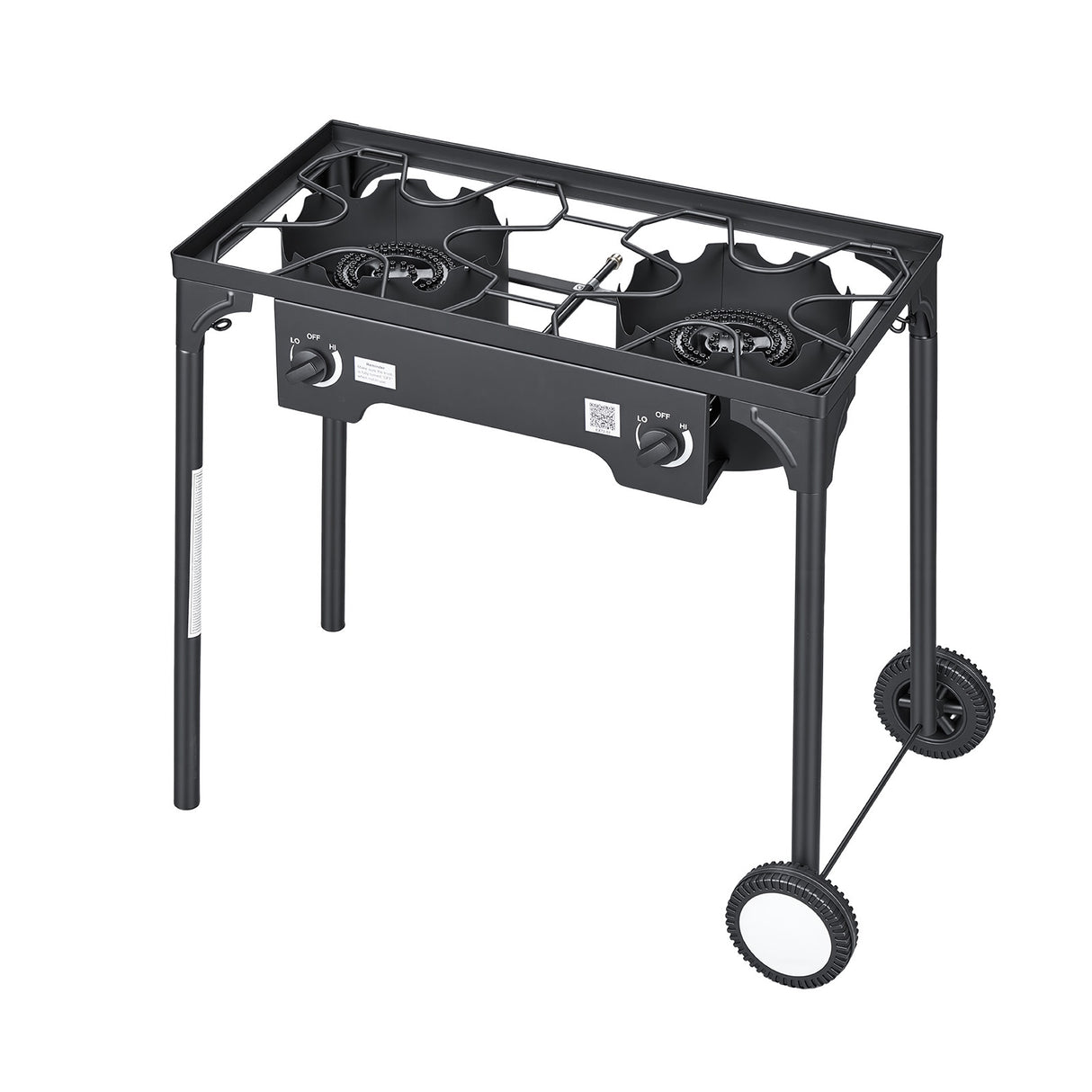 2 Burner Outdoor Propane Gas Stove, 150,000 BTU