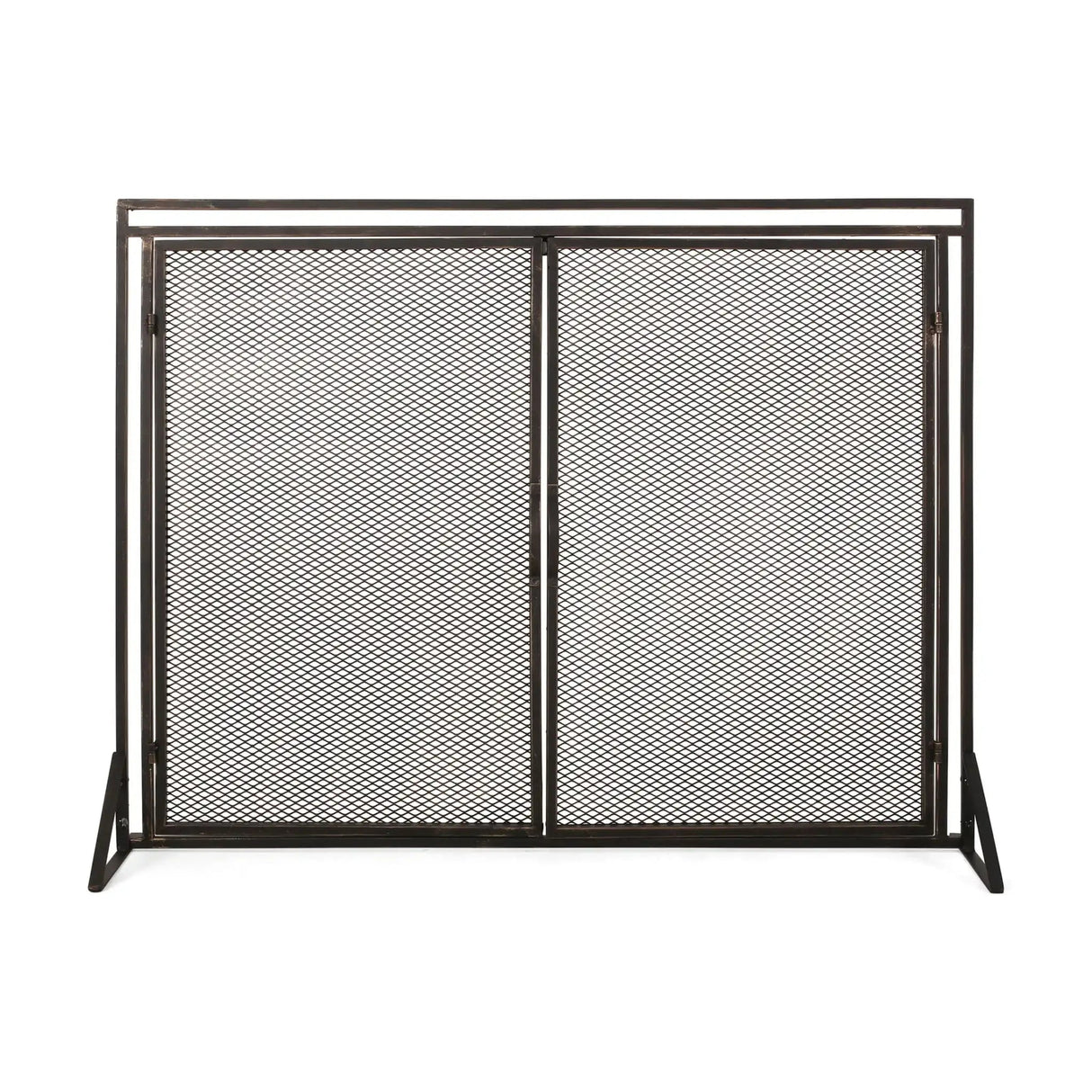 Samantha - Iron Fireplace Screen 2 Door Design - Best Buy Furniture