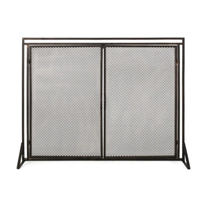 Samantha - Iron Fireplace Screen 2 Door Design - Best Buy Furniture