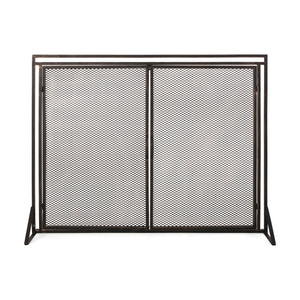 Samantha - Iron Fireplace Screen 2 Door Design