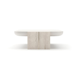 Overlap Rectangle Cocktail Table