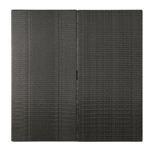 Outdoor Square Rattan Wicker Dining Table - Gray
