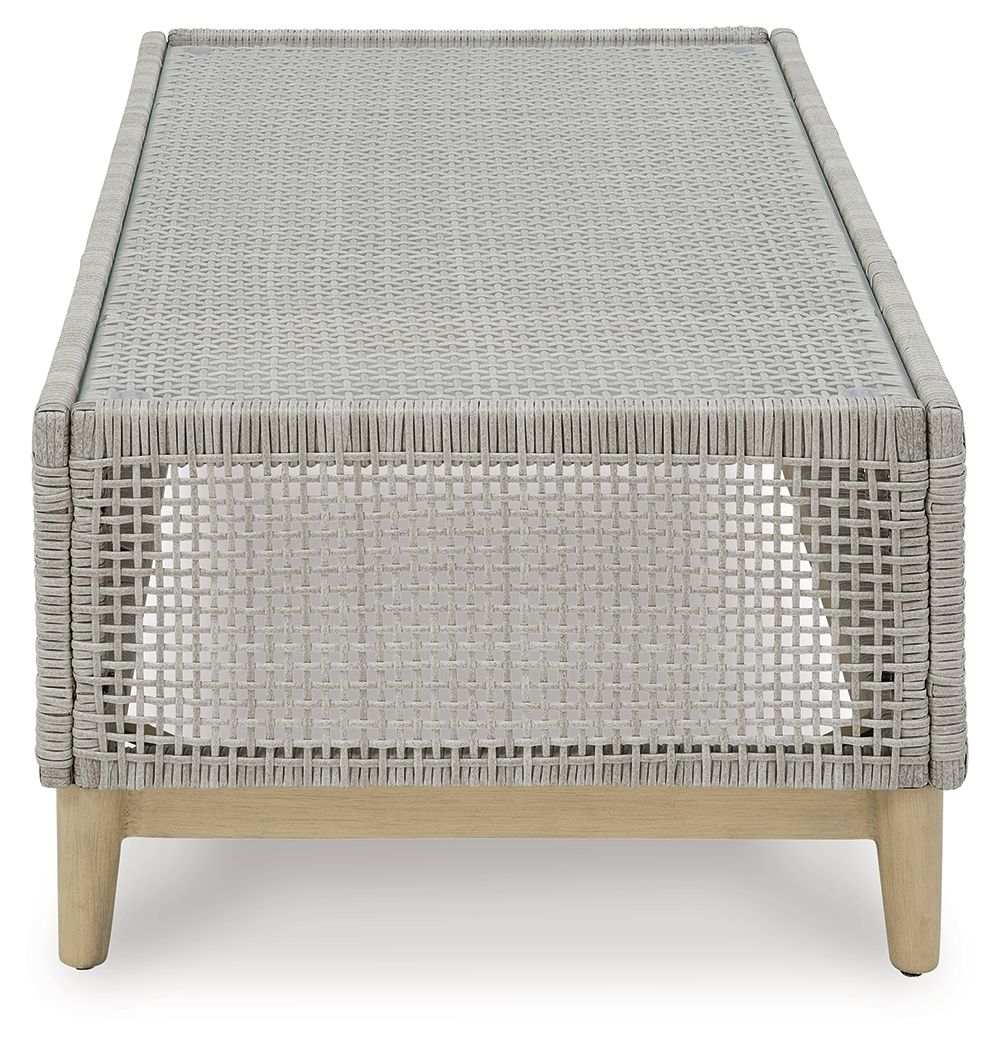 Seton Creek - Rectangular Cocktail Table - Gray - Best Buy Furniture